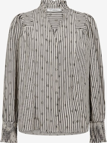 Chemisier 'Trixie' co'couture en gris : devant