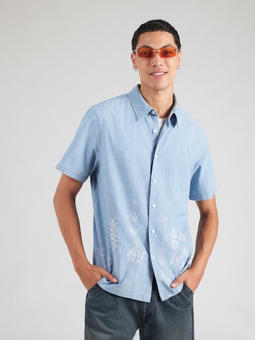 Coupe regular Chemise 'Luru' LEVI'S ® en bleu : devant