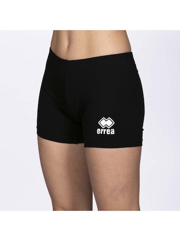 Errea Slimfit Sporthose in Schwarz