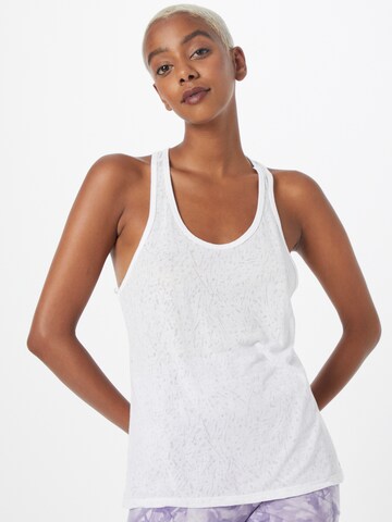 Marika Sports Top in White: front