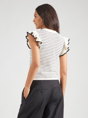Pull-over 'JDYCARICE' JDY en blanc