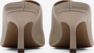 Mule 'BIAELLA ' Bianco en beige