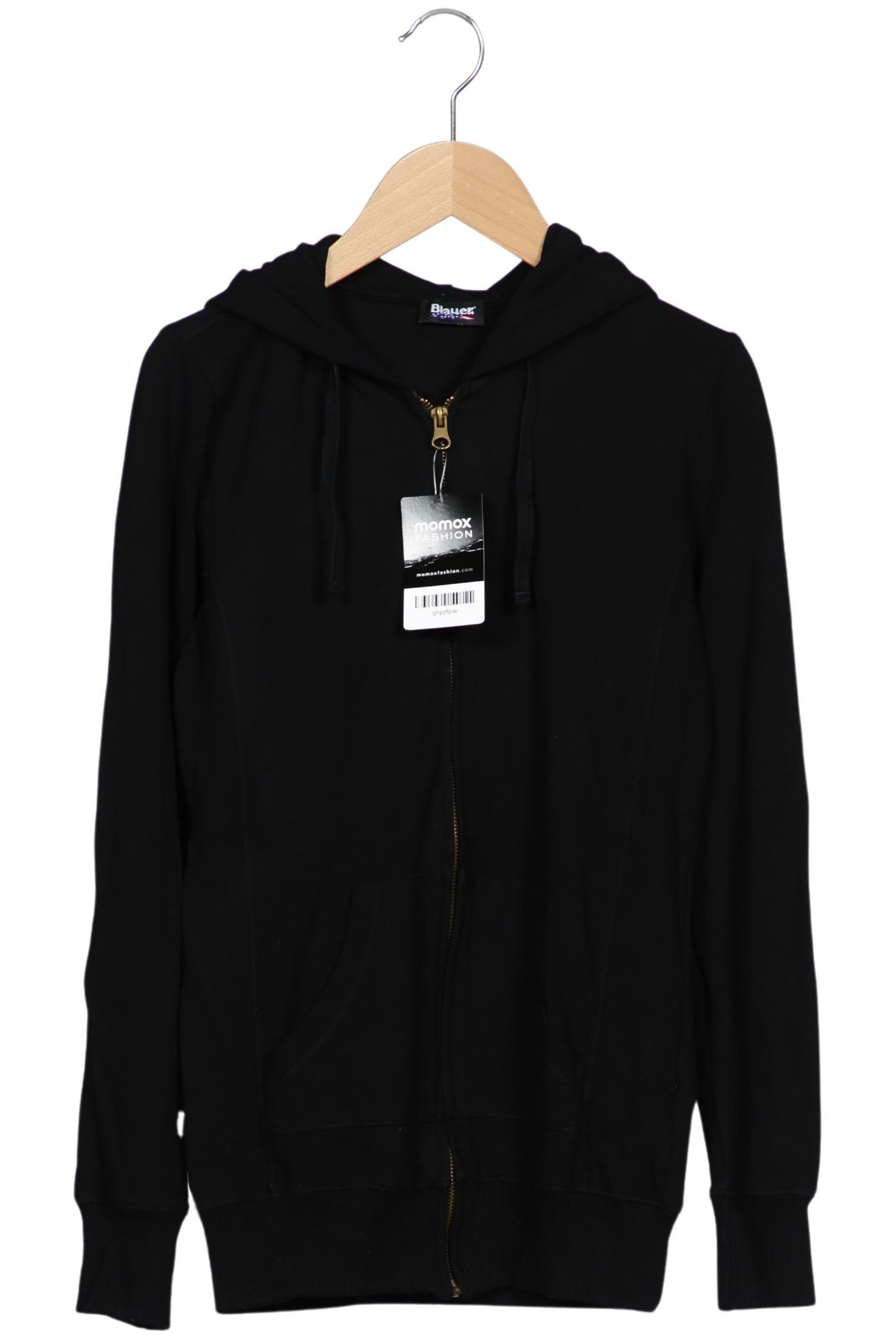 Blauer.USA Sweatshirt & Zip-Up Hoodie in S in Black: front