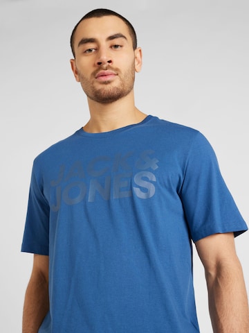 JACK & JONES Tričko - Modrá