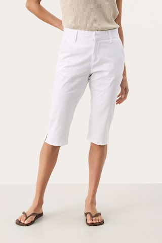 Regular Pantalon chino 'Renata' Part Two en blanc : devant