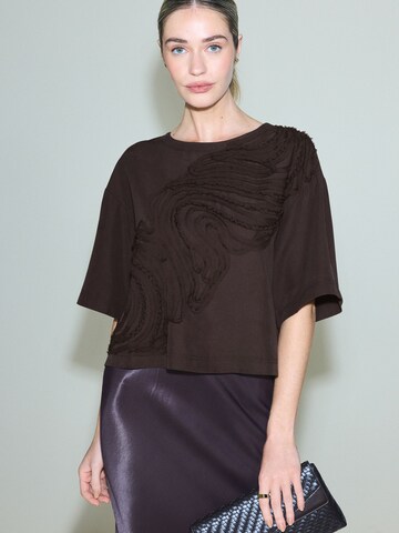 Camicia da donna di Next in marrone: frontale