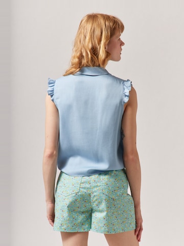 NAF NAF Blouse 'Welove' in Blue