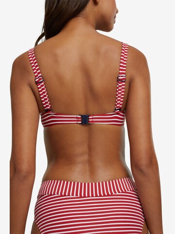 Balconnet Hauts de bikini ESPRIT en rouge