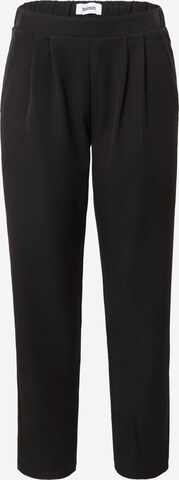 minimum Tapered Pleat-Front Pants 'SOFJA 2.0' in Black: front