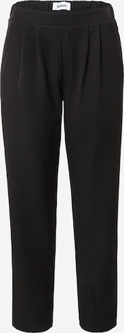 minimum - Tapered Pantalón plisado 'SOFJA 2.0' en negro: frente