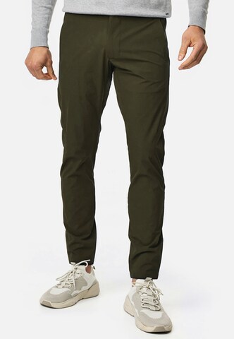 INDICODE JEANS Regular Hose 'Pasmia' in Grün: Vorderseite
