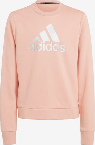 ADIDAS PERFORMANCE Athletic Sweatshirt in Orange: front