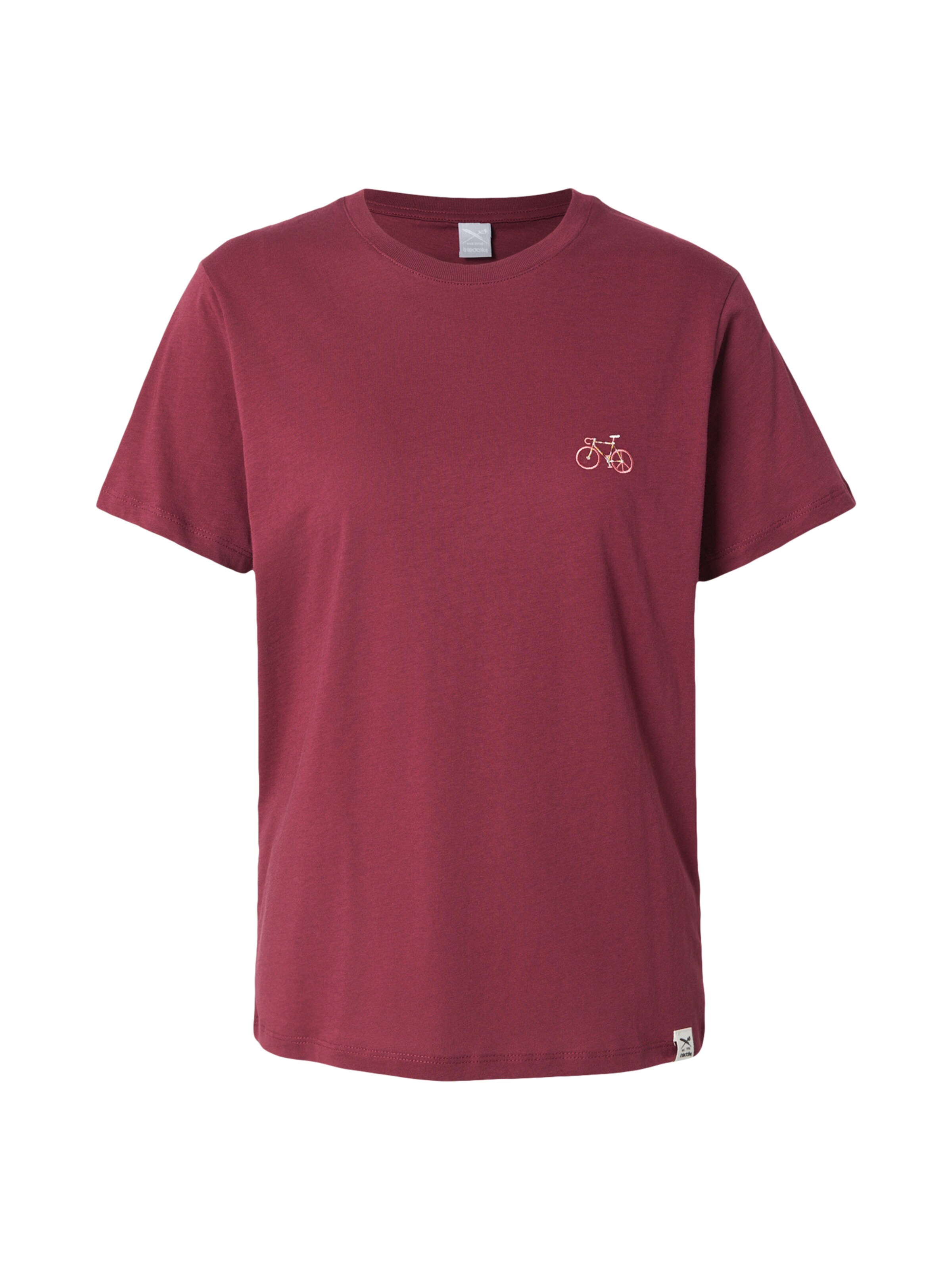 Iriedaily - Camisa 'Peacy Ride' em vermelho: frente
