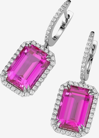 Giorgio Martello Milano - Brincos em rosa: frente