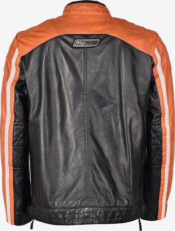 Maze Lederjacke '4202191' in Orange