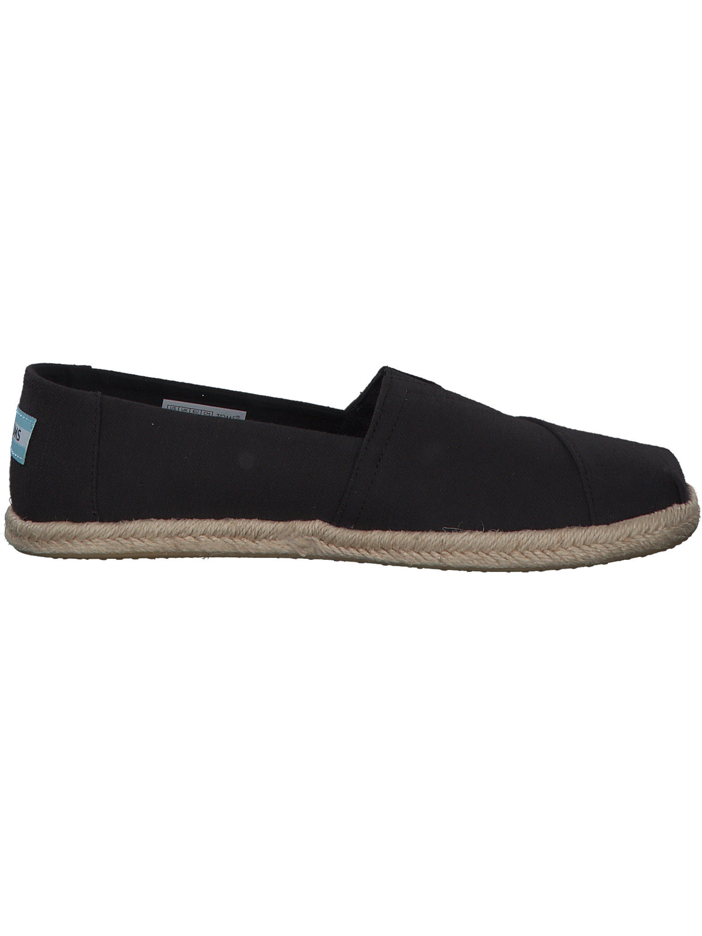 Espadrilles 'ALPARGATA ROPE' TOMS en noir