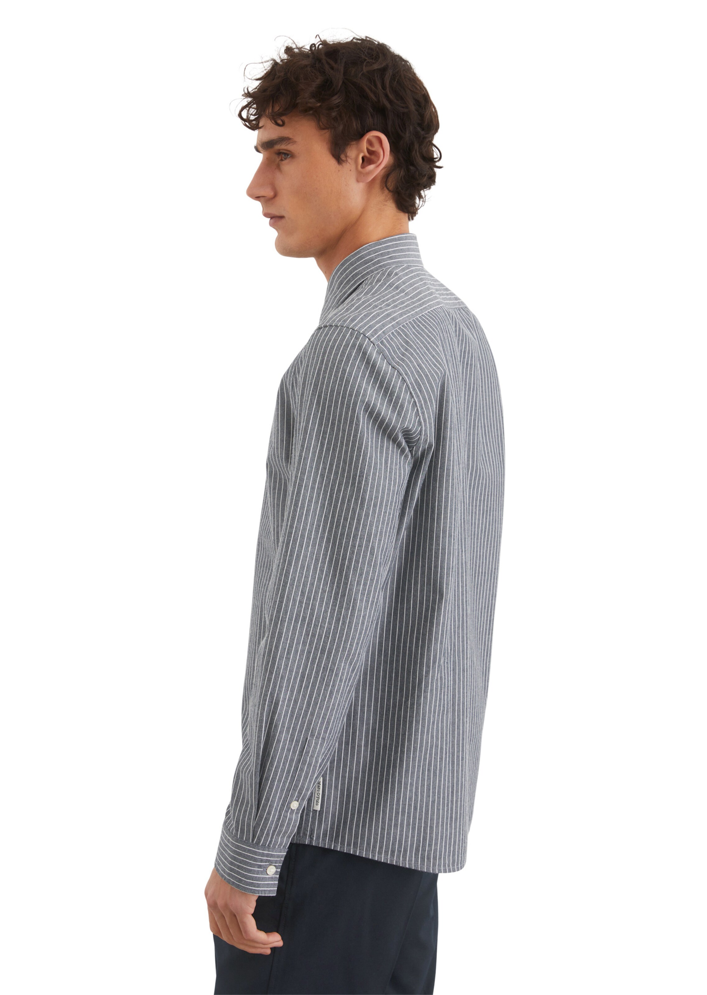 Marc O'Polo Regular fit Business shirt in Grey