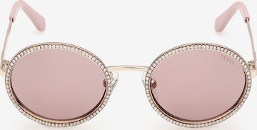 Occhiali da sole di GUESS in oro: frontale