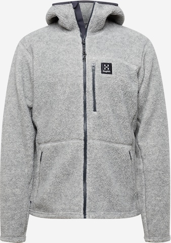Haglöfs Athletic Fleece Jacket 'Pile' in Grey: front