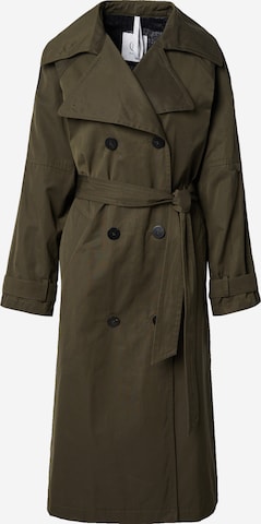 BOGNER Between-Seasons Coat 'ASTRID' in Green: front