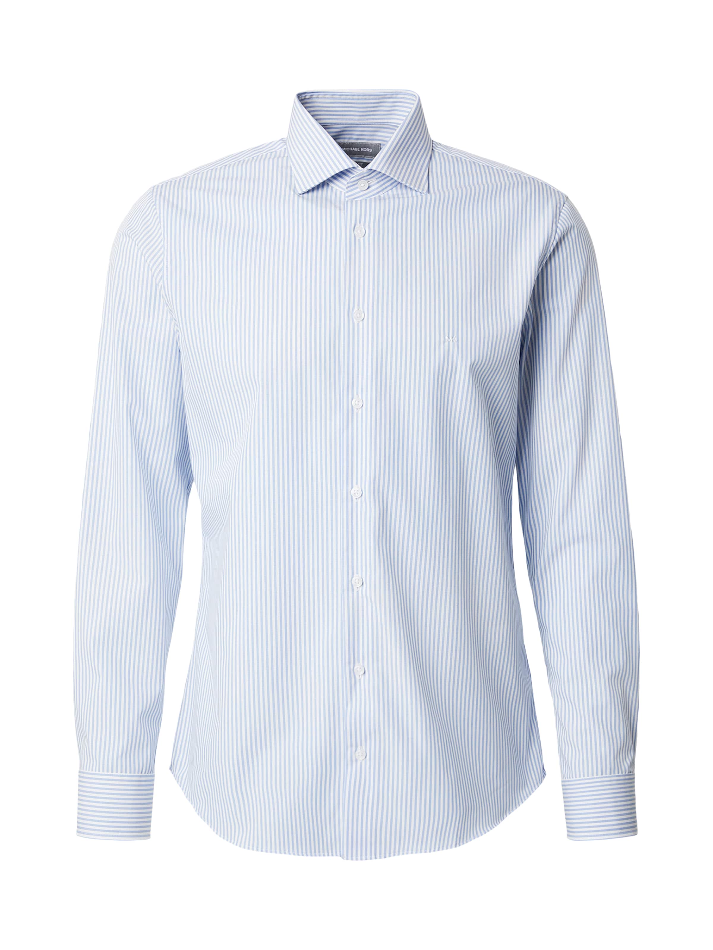 Slim fit Camicia di Michael Kors in blu: frontale