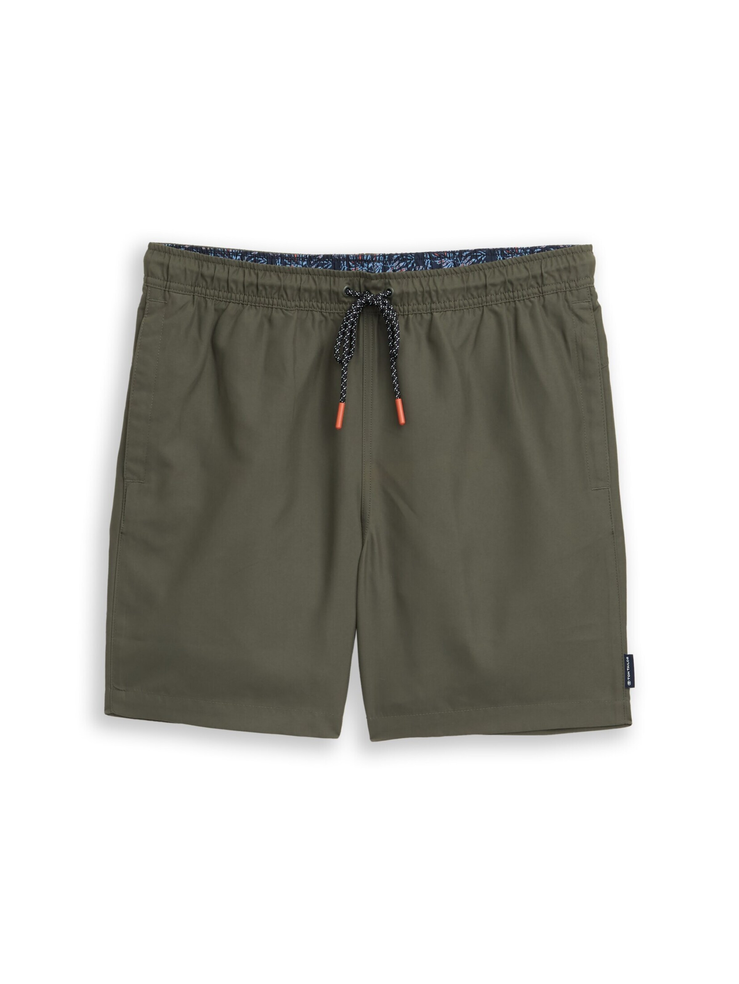 TOM TAILOR Board Shorts in Green: front