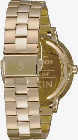 Nixon Analoog horloge 'Kensington' in Goud