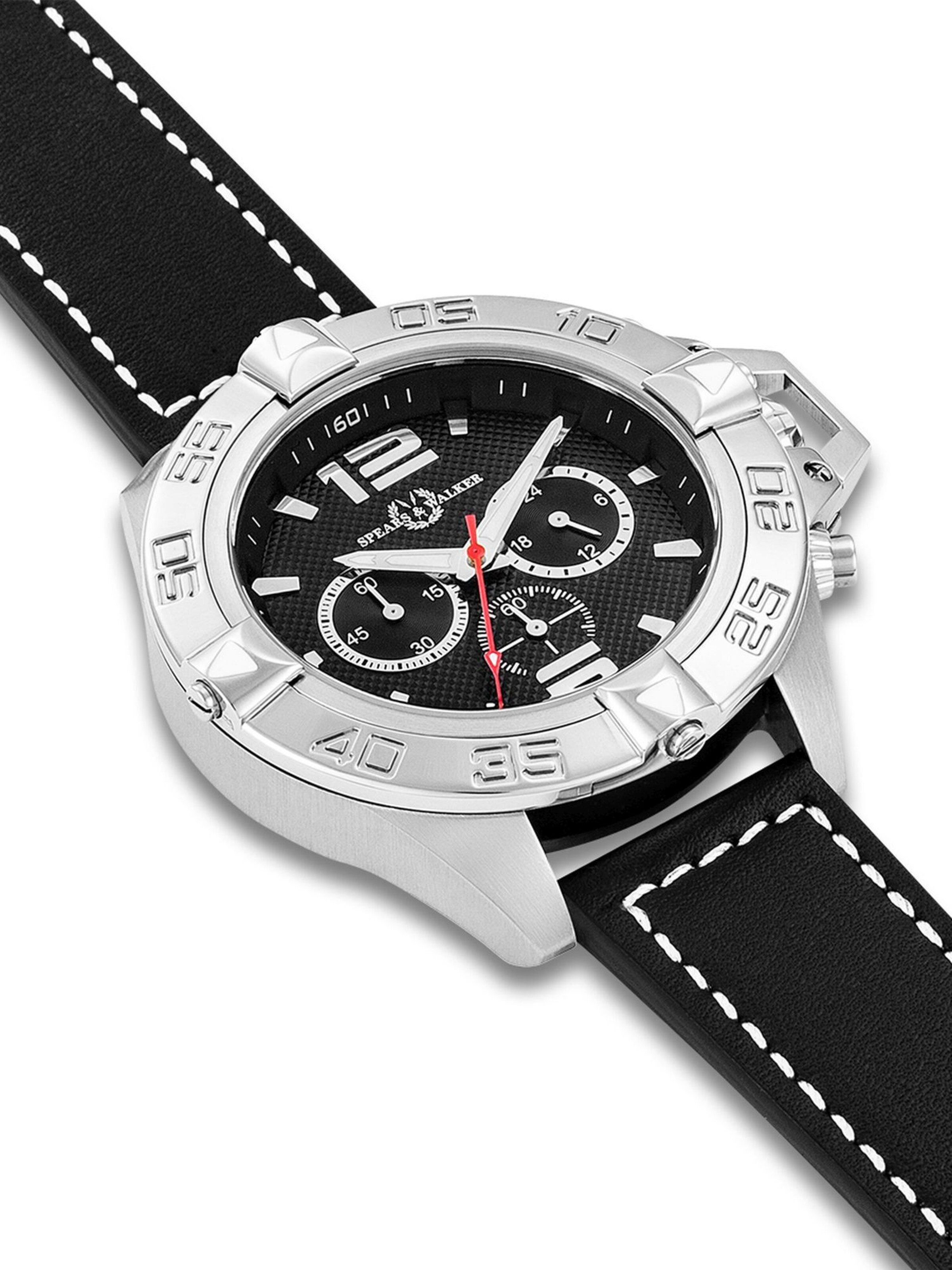 Orologio analogico di Spears & Walker in nero