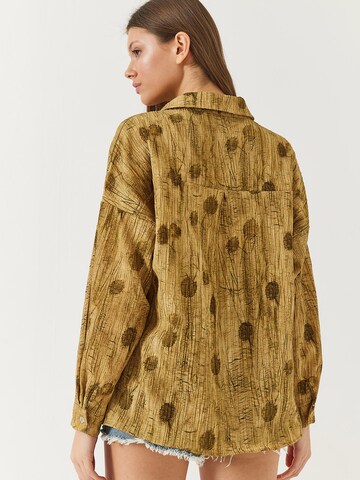 Bianco Lucci Blouse in Green