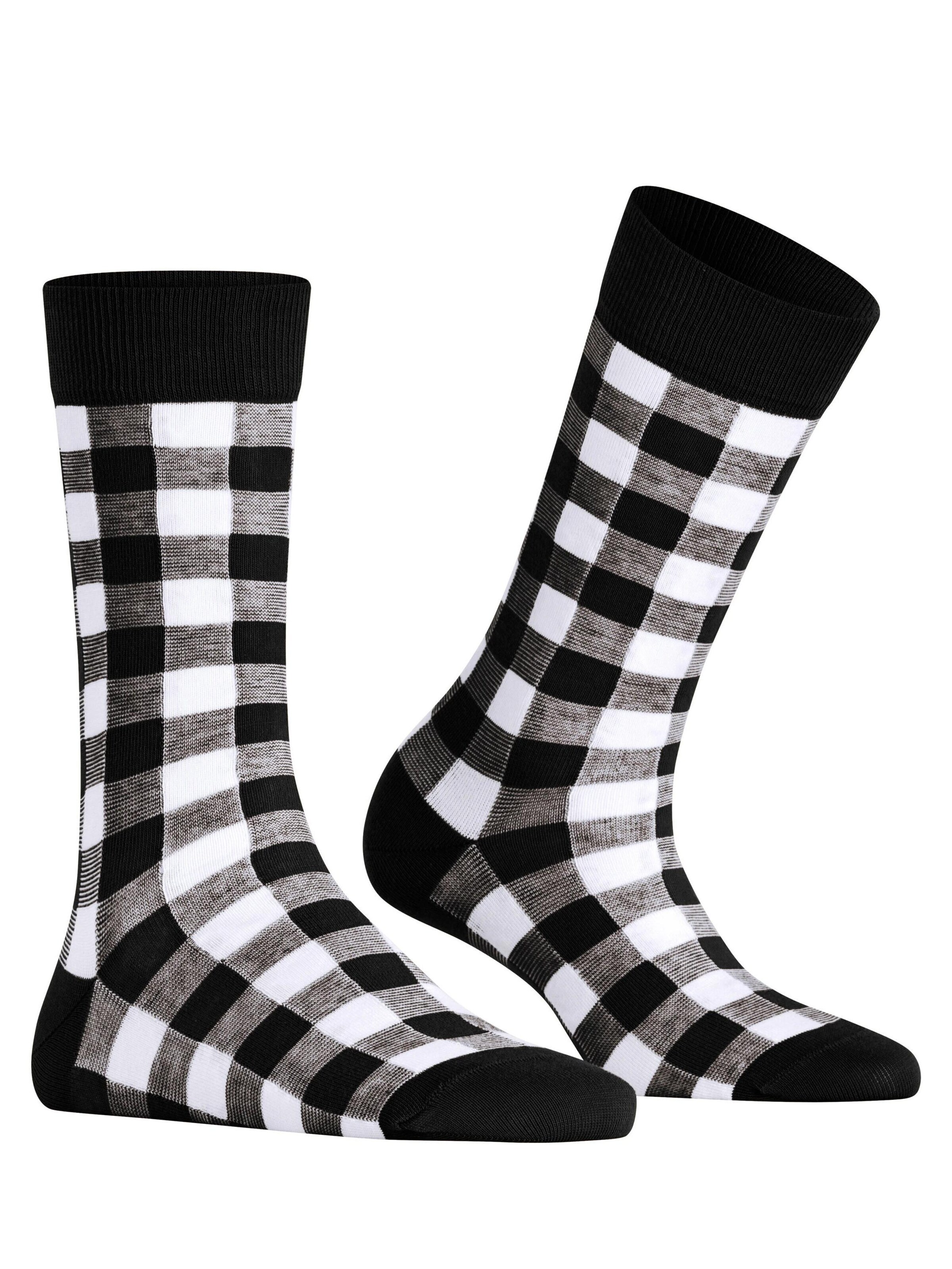BURLINGTON Socken 'Vichy'‌‌‌‌‌‌‌ in Schwarz