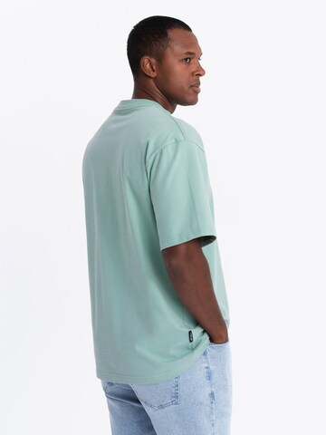 Ombre Shirt in Groen