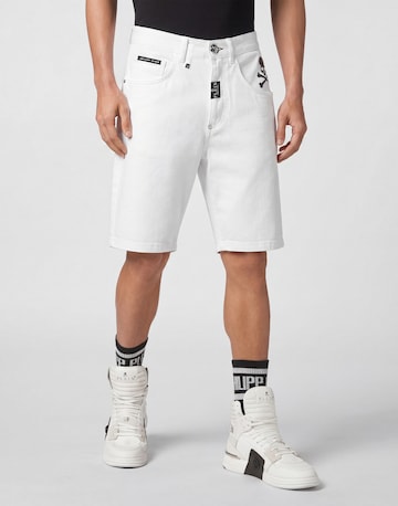 Philipp Plein Regular Jeans 'Formentera' in Weiß: Vorderseite
