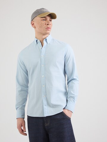 Hackett London Slim fit Skjorta i blå: framsida