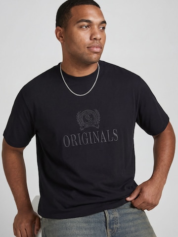 juoda Jack & Jones Plus Marškinėliai 'JORFREDERIKSBERG'