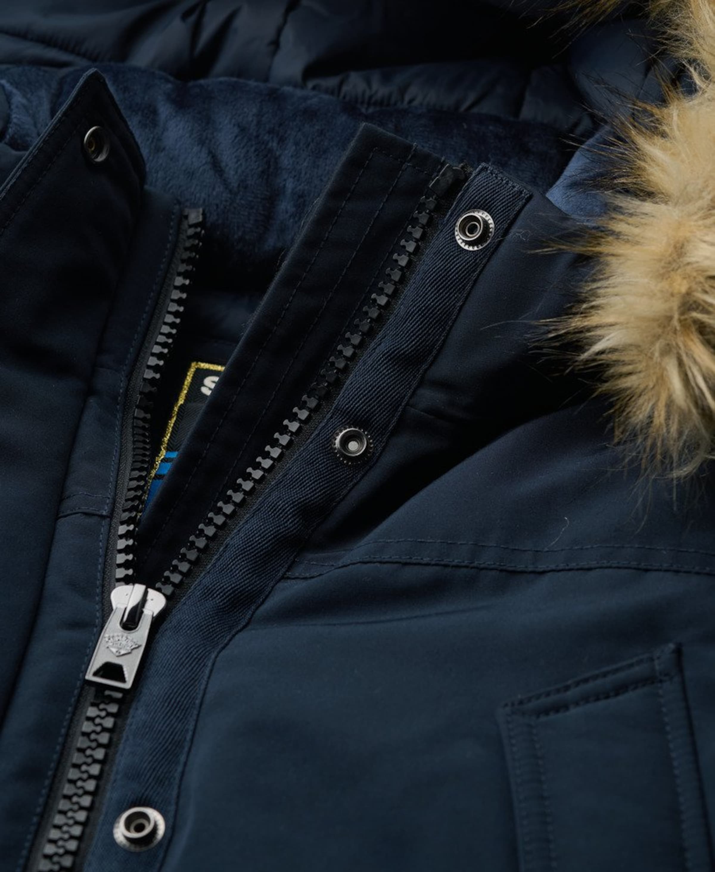Superdry & Co Winterparka 'Everest' in Blauw