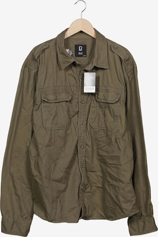 Brandit Jacke XXXL in Grün: Vorderseite