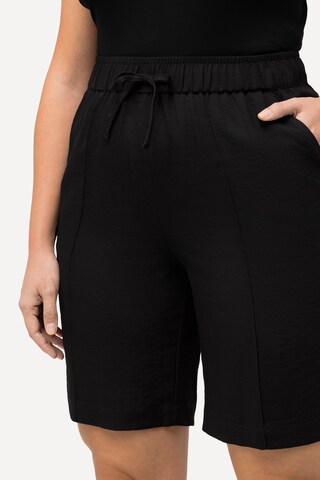 Ulla Popken Regular Broek in Zwart