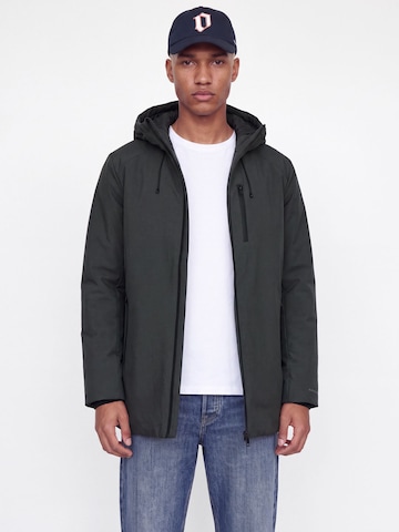 JACK & JONES Преходно яке 'JJSage' в сиво: отпред
