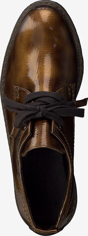 MARCO TOZZI Lace-Up Shoes in Bronze