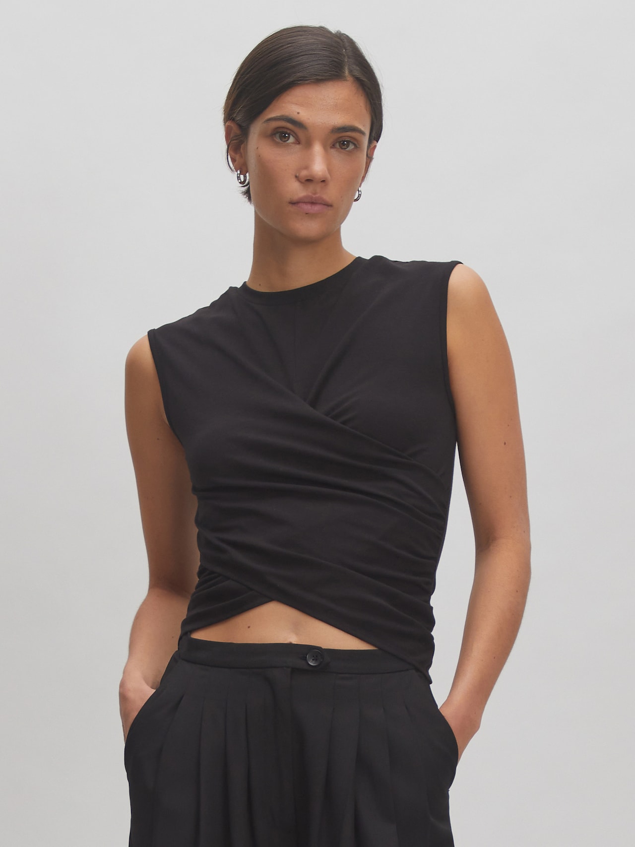 EDITED Produkte Top 'Yalda' schwarz