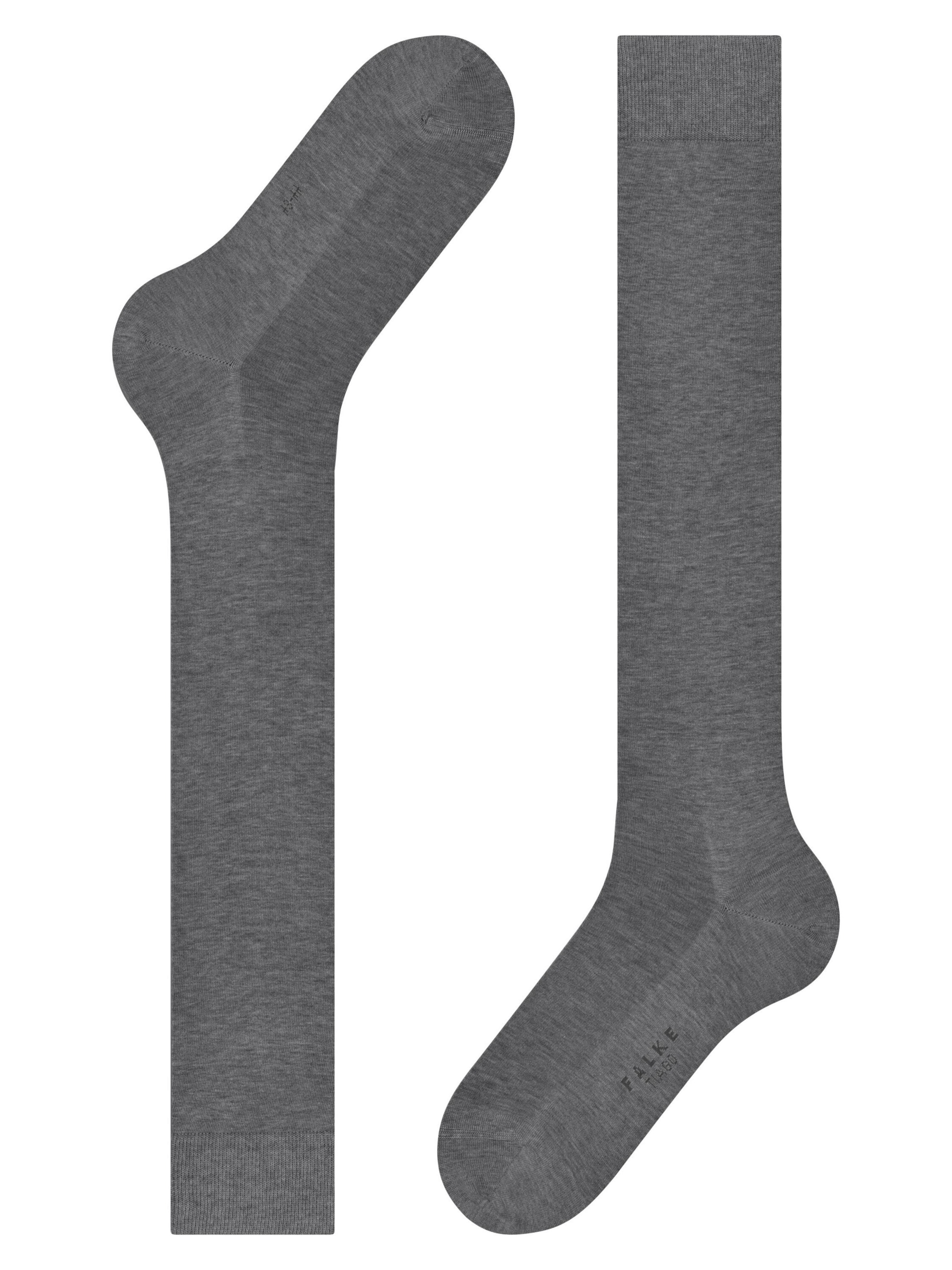 FALKE Knee High Socks 'Tiago' in Grey