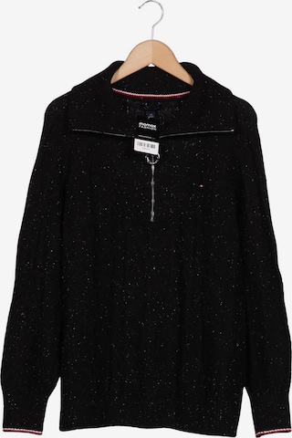 TOMMY HILFIGER Pullover L in Schwarz: Vorderseite