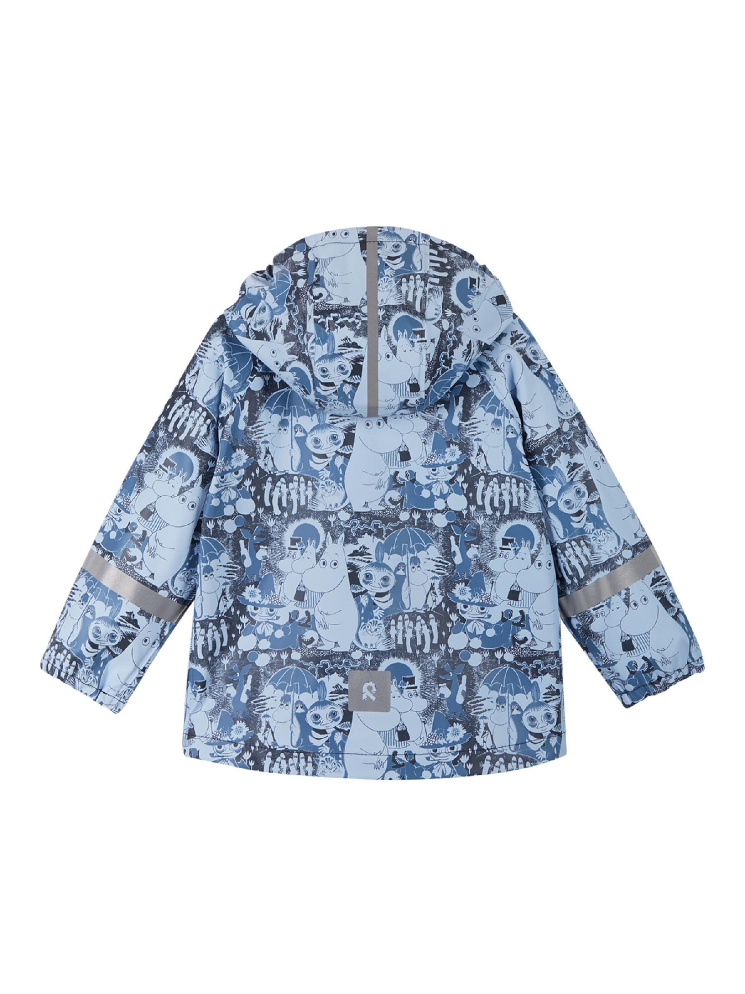 Reima Outdoorjas ' Moomin Vesi ' in Blauw