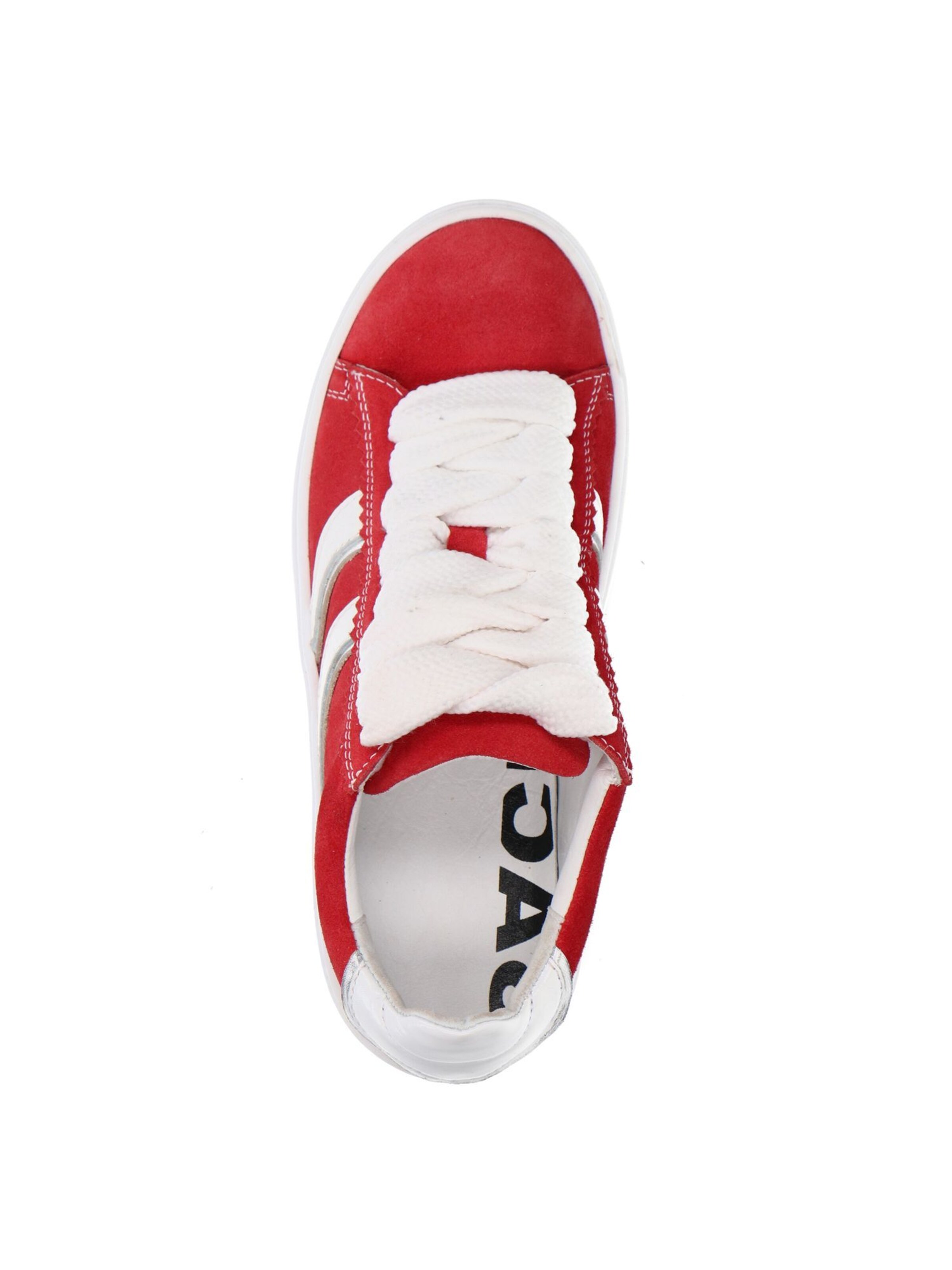 Baskets basses SACHA en rouge