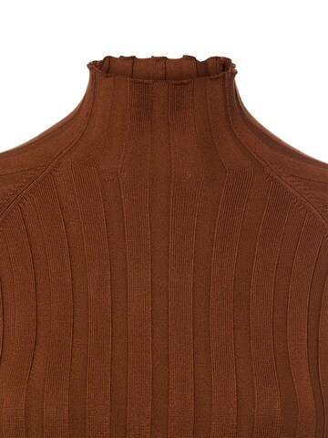 Pull-over Marie Lund en marron