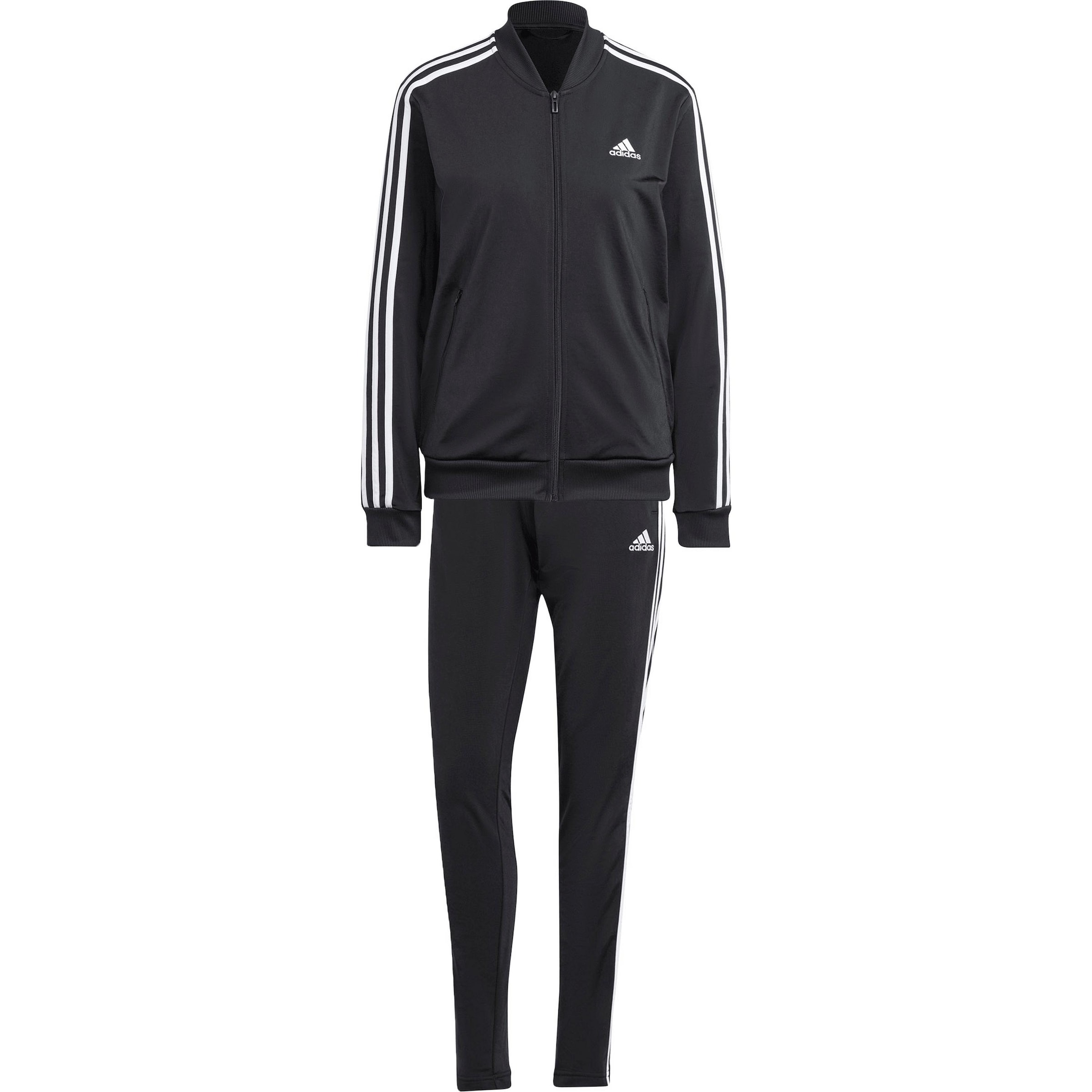 ADIDAS SPORTSWEAR Strój treningowy 'Essentials' w kolorze czarny: przód