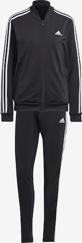 ADIDAS SPORTSWEAR Φόρμα 'Essentials' σε μαύρο: μπροστά