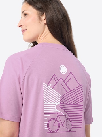 VAUDE Performance shirt 'Cyclist ' in Pink