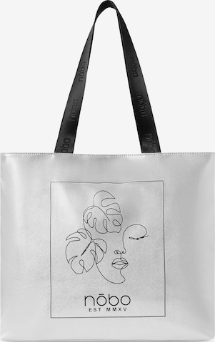 Cabas 'ASTRAIA' NOBO en argent : devant