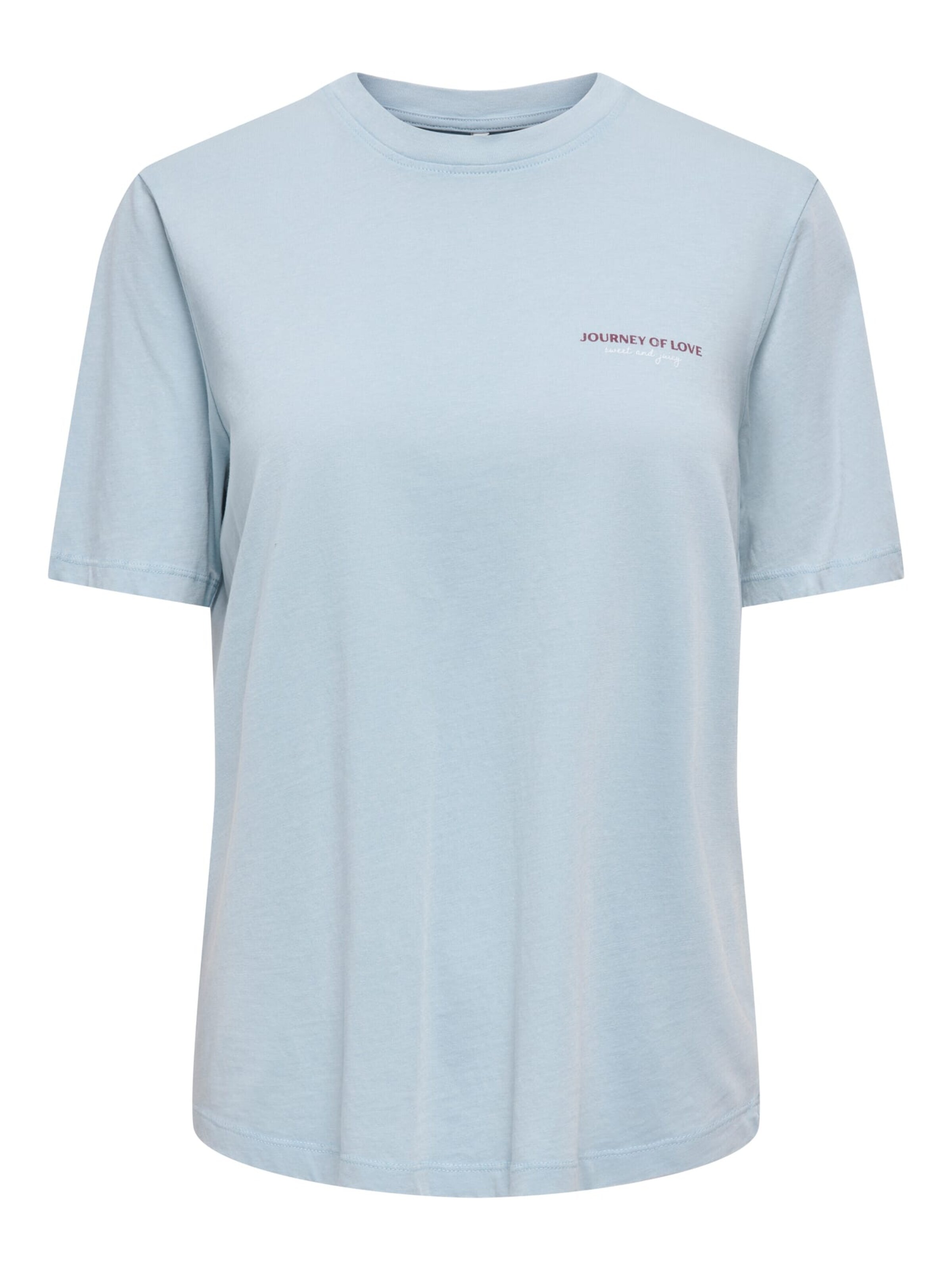 ONLY Tricot 'Lucy' in Blauw: voorkant